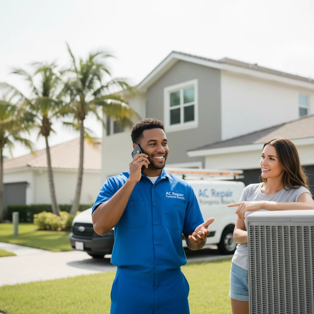 AC Repair Pompano Beach customer support in Woodhull